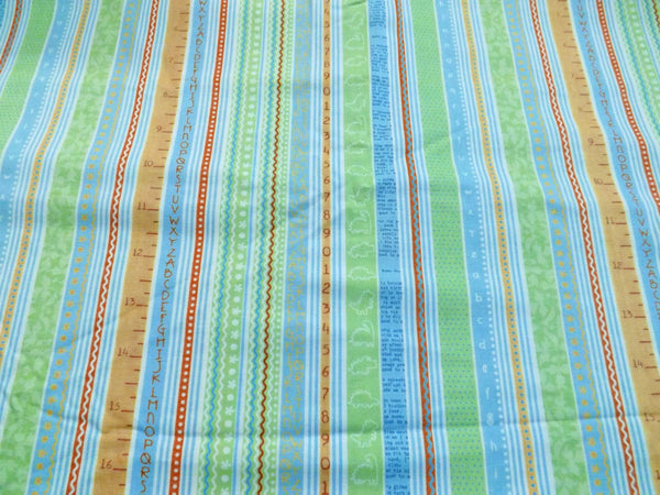 3 yd Babysaurus Stripe Fabric: Blend Fabrics