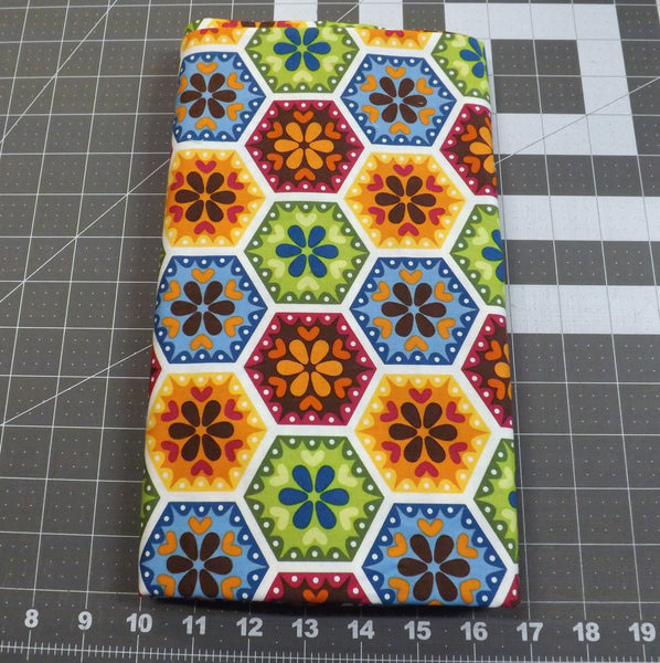 Stitch Organic Patchwork Fabric by Robert Kaufman 1 3/4 yd