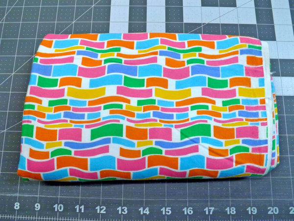 Kidz Circus Wave Flannel Fabric - 1 1/2 yd Timeless Treasures