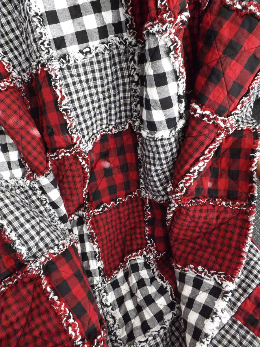 Red n Black Buffalo Plaid Quilt Kit – RunMDeal