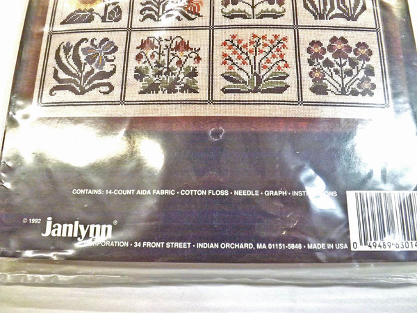 Janlynn Prairie Garden Cross Stitch Kit