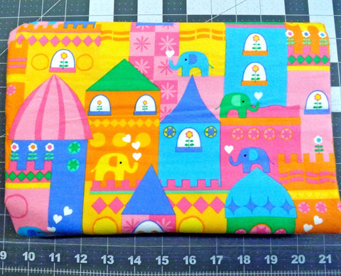 Kidz Circus Flannel Fabric: Baby Quilt Material, 1 1/2 yd