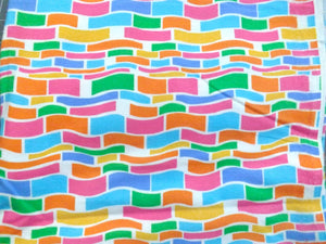 Kidz Circus Wave Flannel Fabric - 1 1/2 yd Timeless Treasures