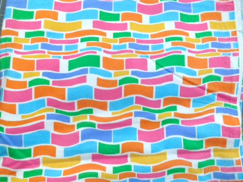 Kidz Circus Wave Flannel Fabric - 1 1/2 yd Timeless Treasures