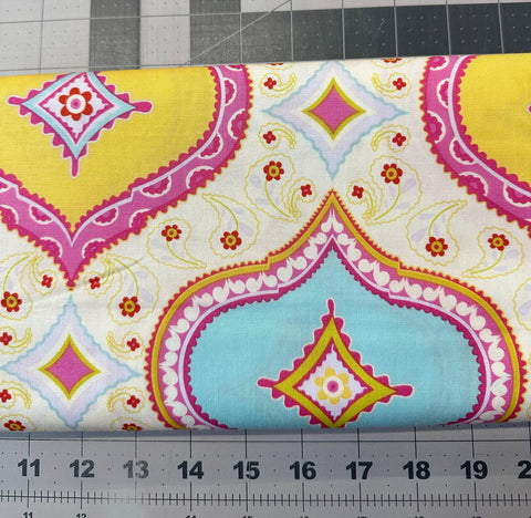 Kumari Holiday Chandra Red Quilt Fabric: Free Spirit 2 1/3 yd