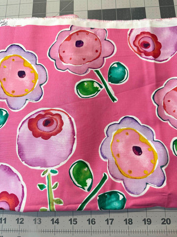 Sweet Birdie Flower Pops Quilt Fabric - 2 1/3 yd. Rare Westminster Fabric