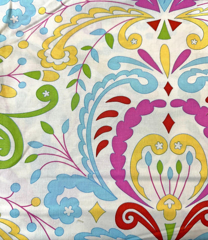 Kumari Garden Quilt Fabric: Sujata Pink Floral, Free Spirit 2 1/2 yd