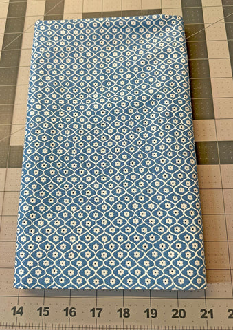 Flower Burst Wedgewood Quilt Fabric - Michael Miller - 1 1/2 yd