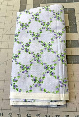 Beverly Park Briarwood Purple Floral Quilt Fabric - RJR - 2 yd