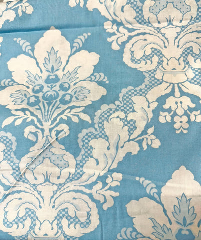 Tea Cakes Wallpaper Blue Quilt Fabric - 2 1/2 yd Free Spirit Fabric