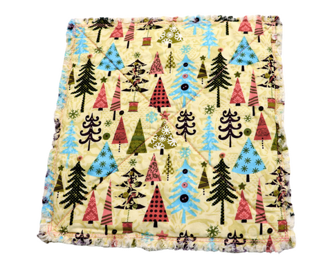 Christmas Tree Candle Mat